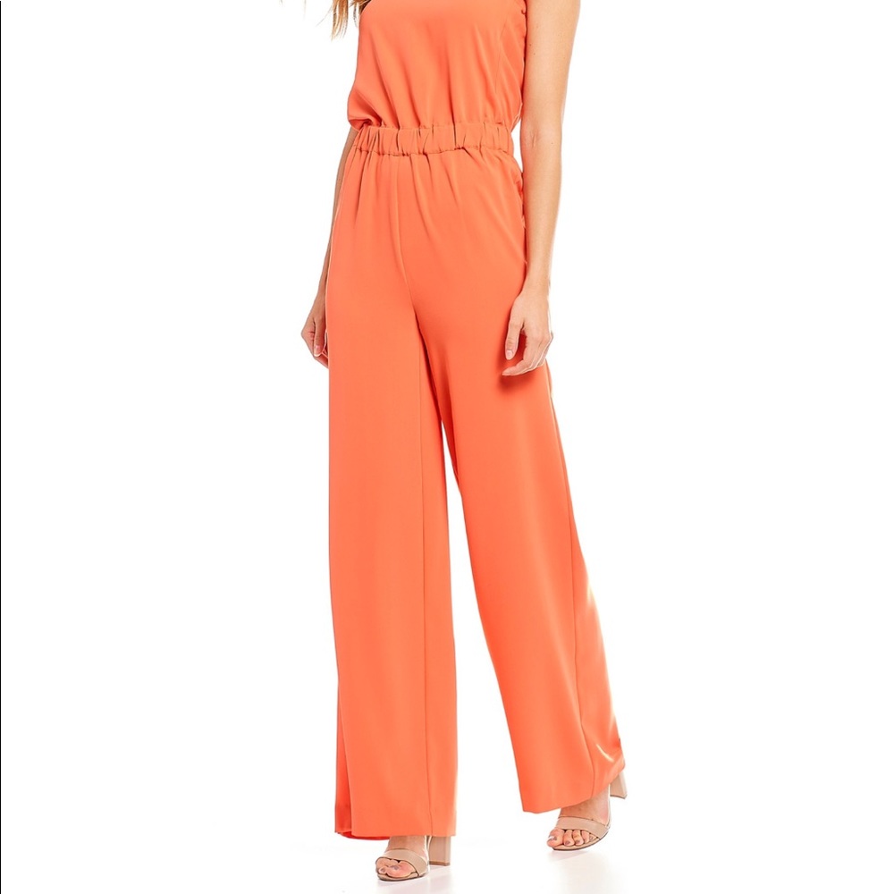 Trina Turk crystal cove strapless jumpsuits